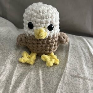 Crocheted Eagle Plush Toy